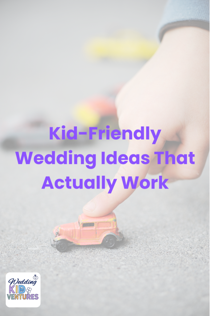 Joyful kid-friendly wedding activity setup – no mess, fully supervised